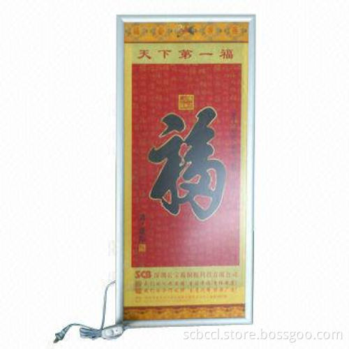 Far infrared carbon crystal electric heater with Chinese hung on wall